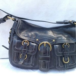 Coach legacy Garcia black leather handbag